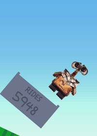 Wall-e hit by airport