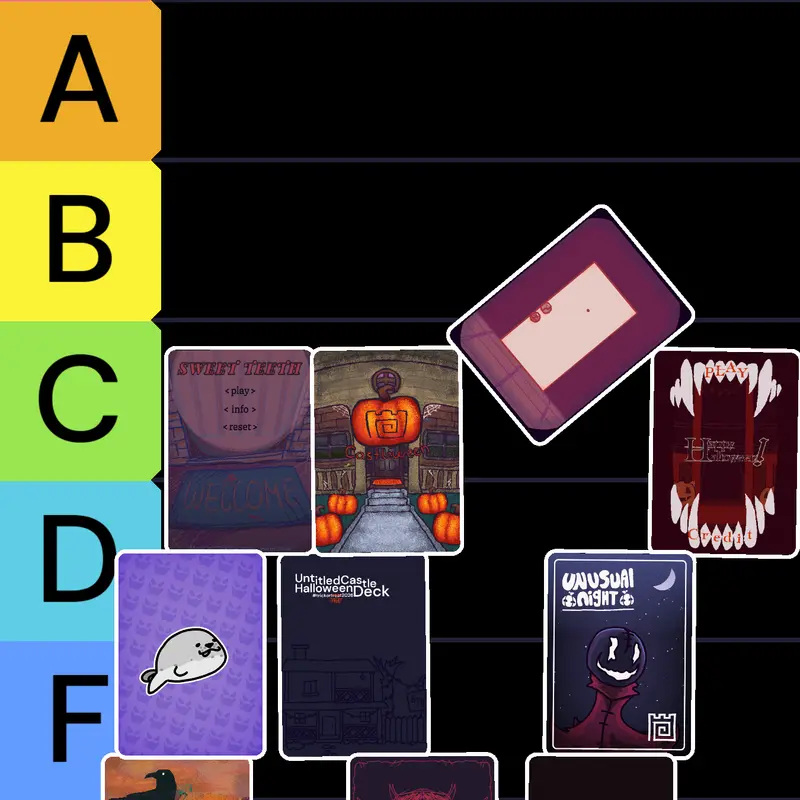 Halloween 2026 event deck tierlist by @no_skills_