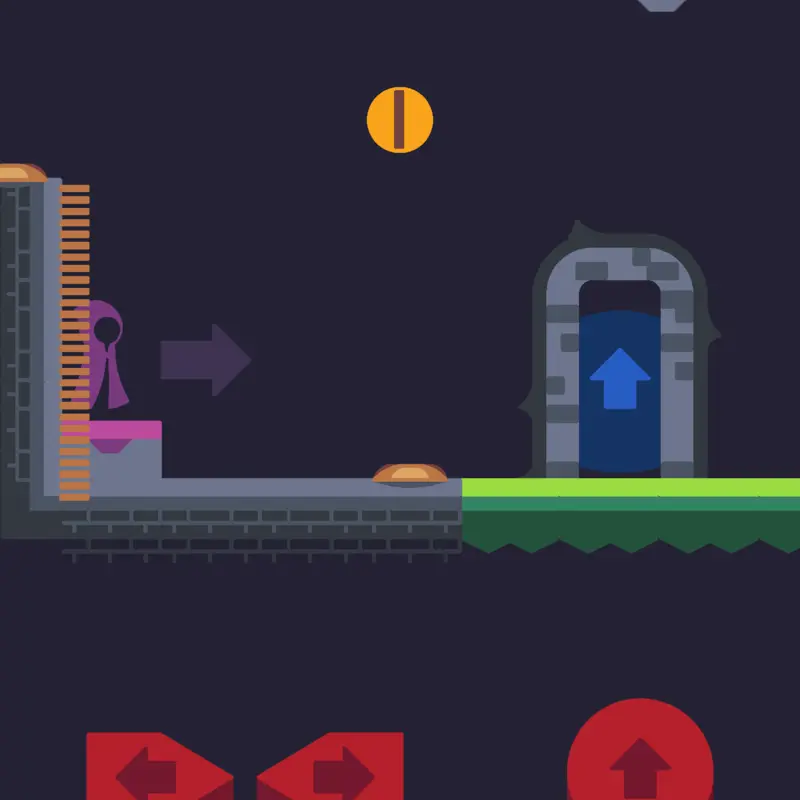 Ad: play trapezoid dash! New features! by @Zuzothedeveloper_isback