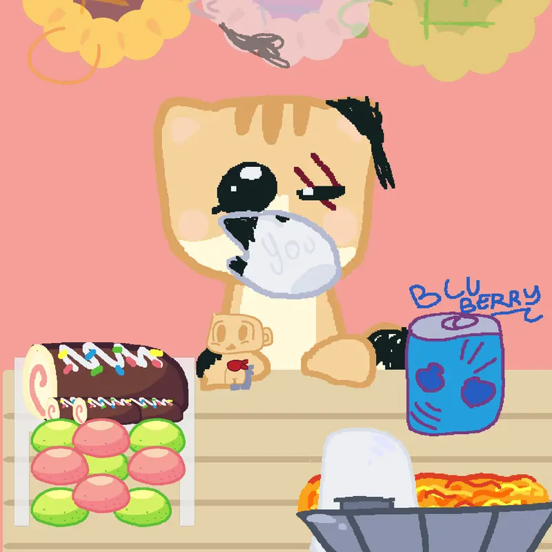 Feed mini kitty! by @Your_discovery