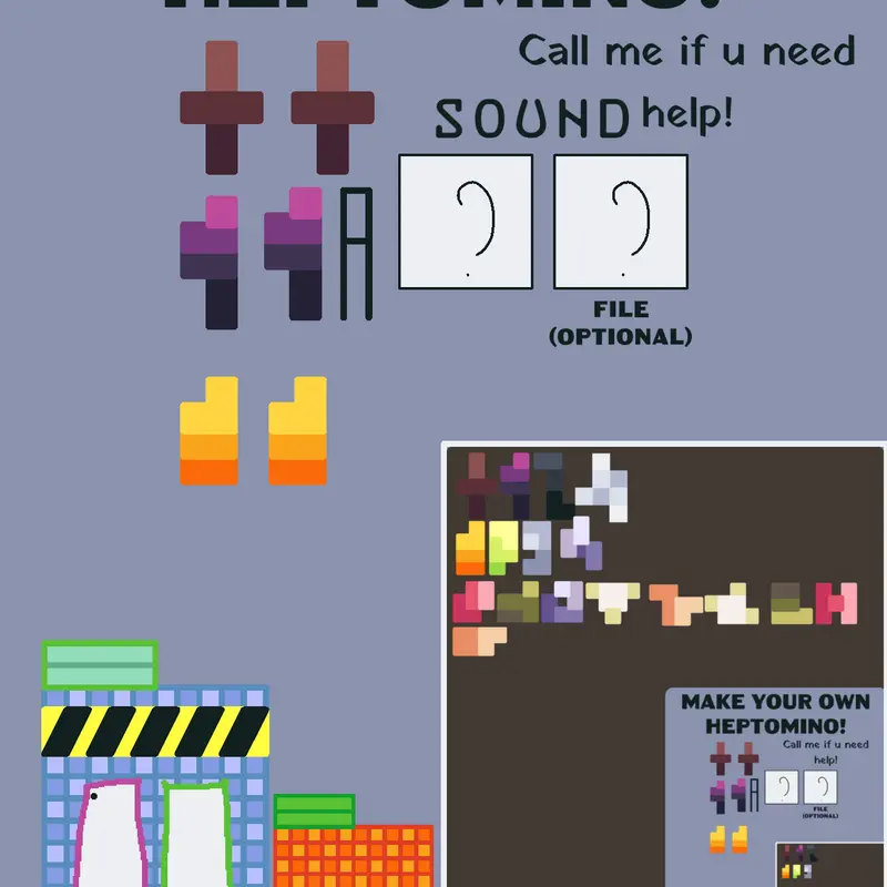 Make your own heptominos! by @Seyis640th_dead