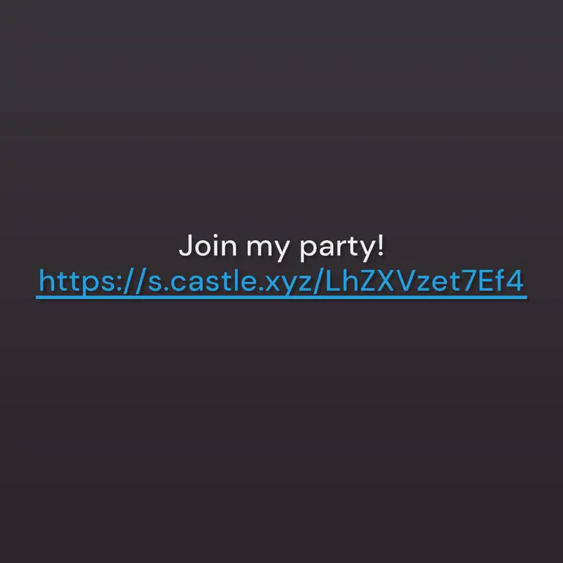 JOIN MY PARTY by @TheRafinha