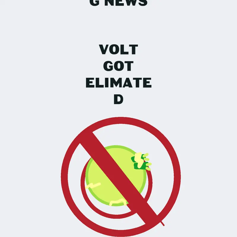 Breaking news Volt got elimated by @Phillipines