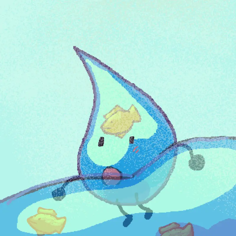 Teardrop bfdi by @RV1Bluh