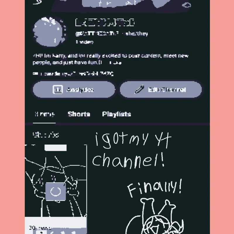 I have a youtube channel! by @KATTHECAT