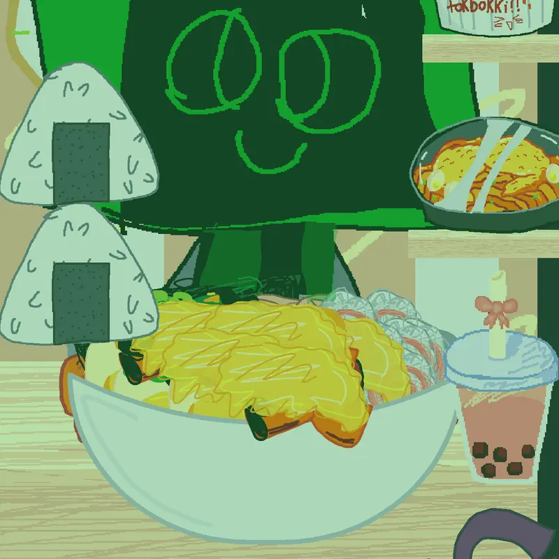 Random vee mukbang almost 2 day by @W3nda_L0verXD