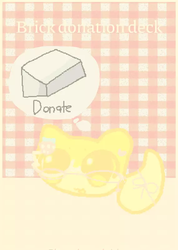 Donation deck by @buwwwww