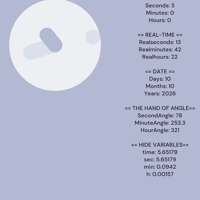 Clock Time Script by @CrappyDecks_