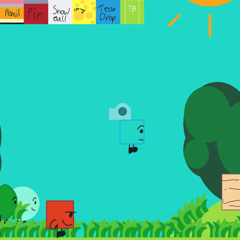 Random bfdi game by @PEAKuniku