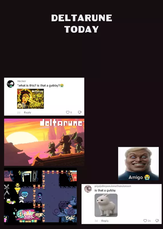 Deltarune Tomorrow! by @HeyThatsMyGuy