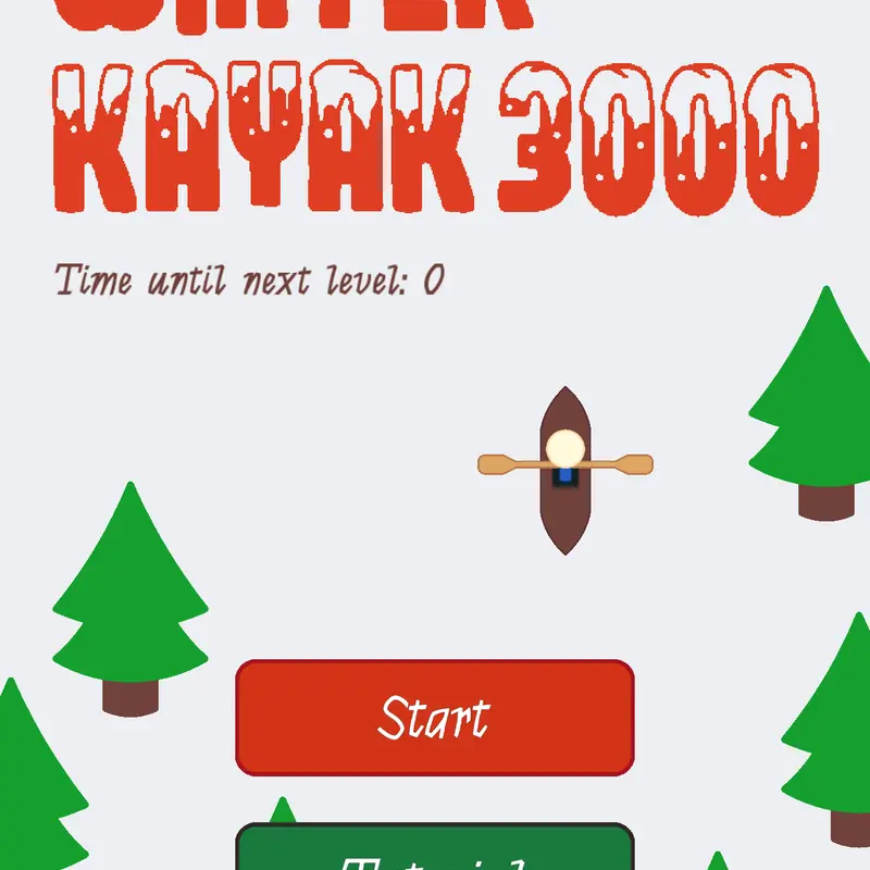 Winter Kayak 3000 by @irondavy