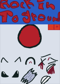 Rock in to ground
