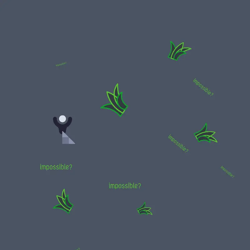 impossible golf by @fpn