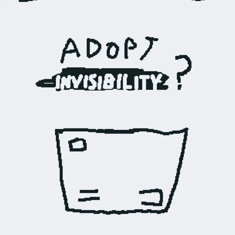 Invisibility by @vehs_realm_tseh