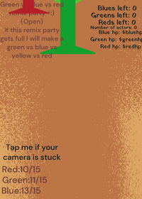 Green vs blue remix party!