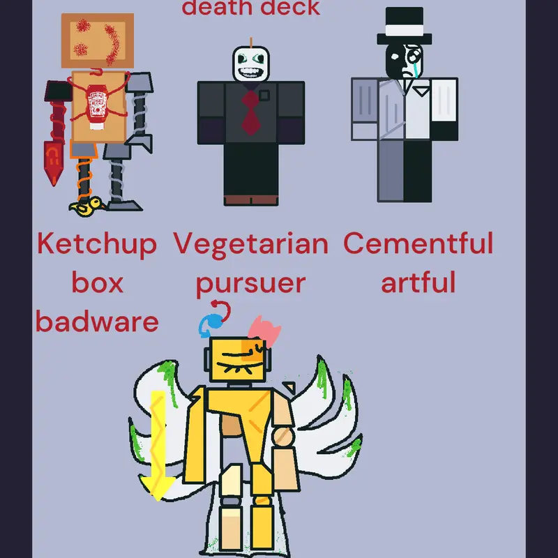 Die of death by @characterphanes