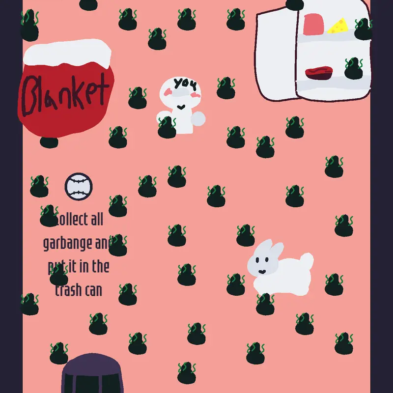 Clean all trash by @DANIELLECHLOEOpenia