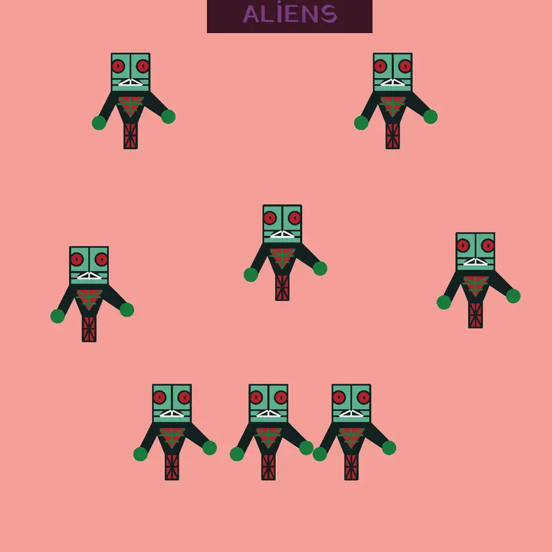 New characters! The FANTASTİC ALİENS! by @Sayrezx