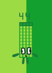 THE FULL NUMBERBLOCKS 44^N BAND!!!