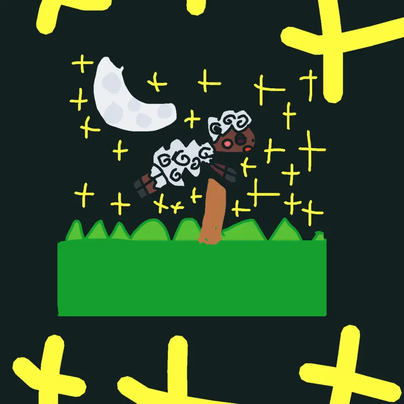 The coolest sheep, animation, you ever see￼ by @Randomqueen