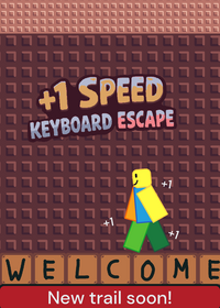 +1 speed keyboard escape obby