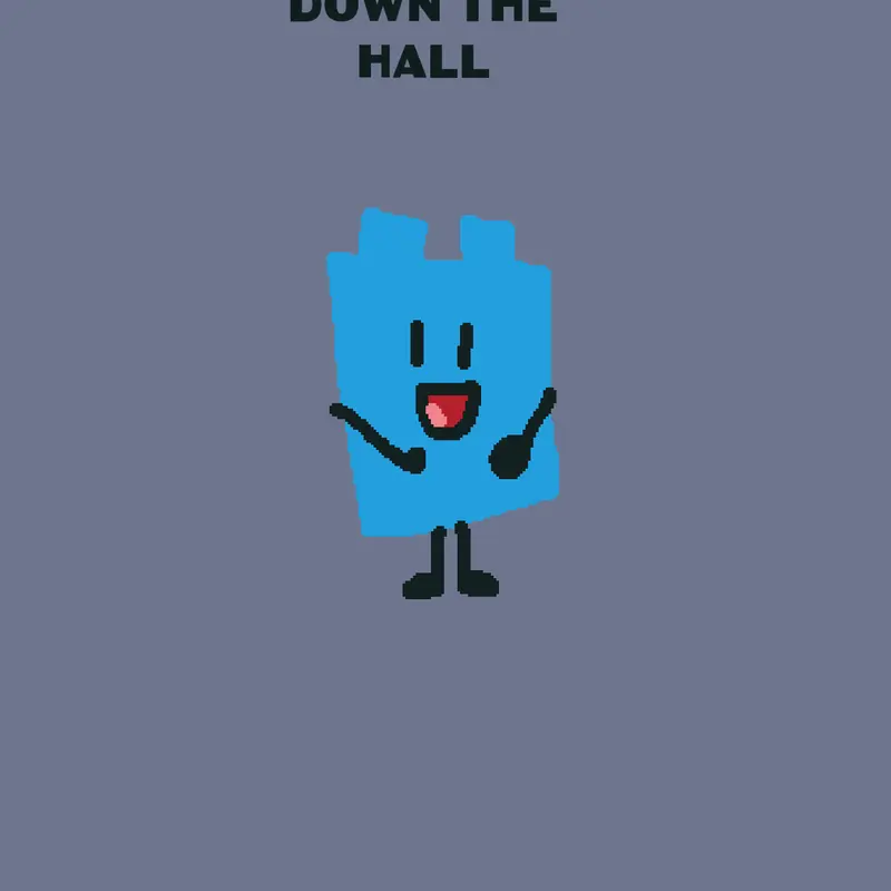 Your walking down a hallway by @BlueLego