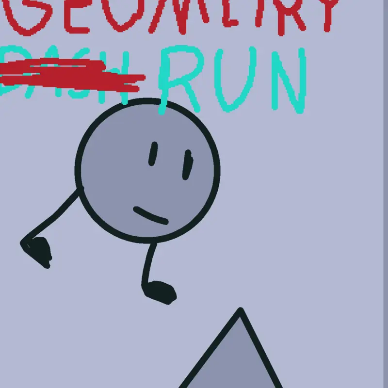 Geometry Run by @SimouThaRealGuy