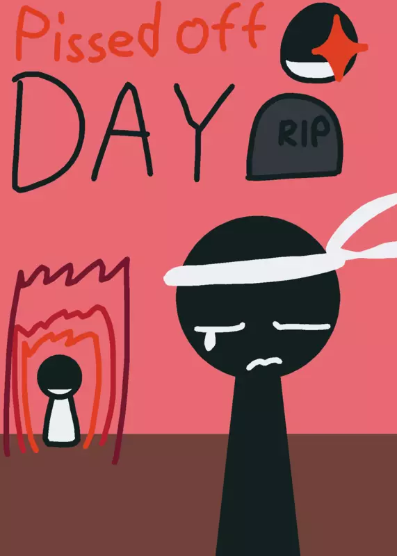 Pissed off day by @Mero_Wear