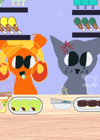 oren and gray mukbang