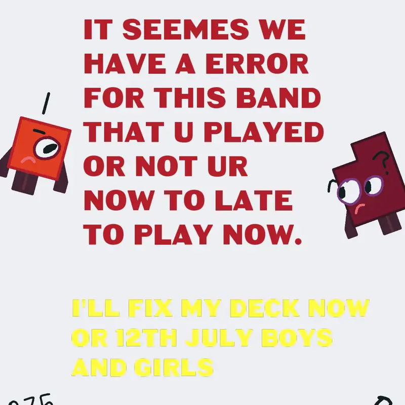 NB BAND LIVESTREAM! #numberblocks #band by @Trollystudios