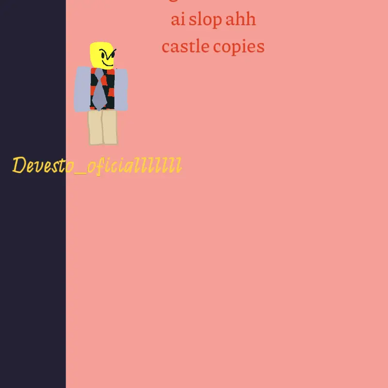 Remix if u against ai slop castle copies by @devesto_officialllllll