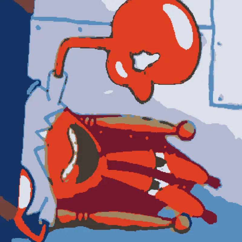 Mr. Krabs by @olaoaosos