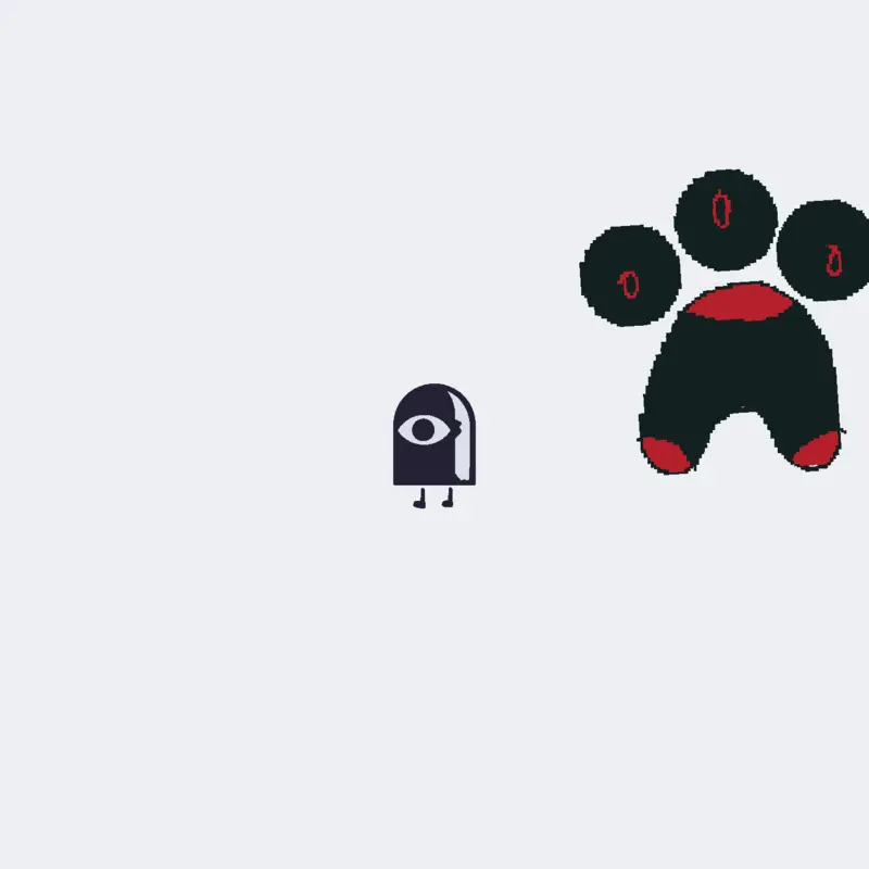 Outraged pixelated chaser test by @The_Luna_hamstery