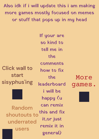 One must imagine sisyphus happy...
