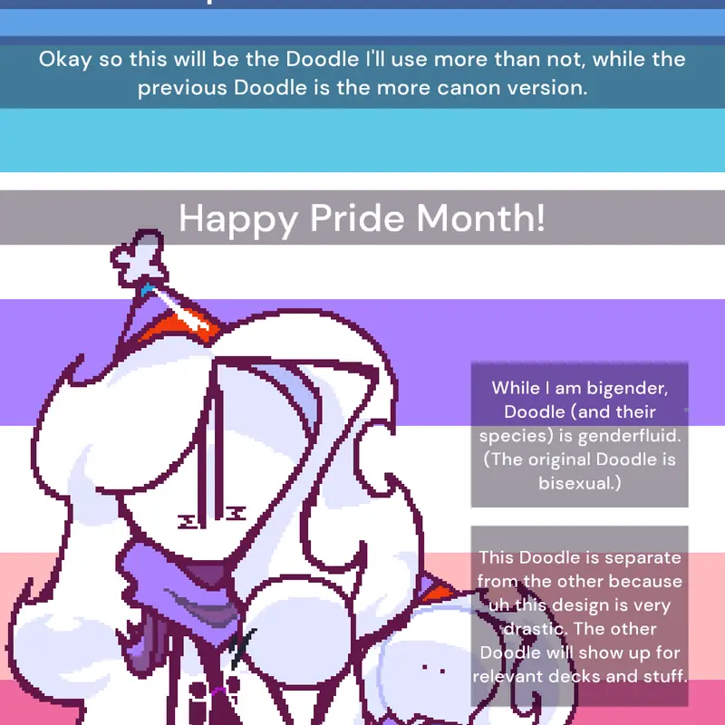 Dumb_Artist if he was in Pride Month by @Dumb_Artist