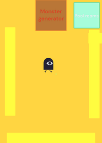 Backrooms test monster