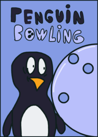 Penguin bowling