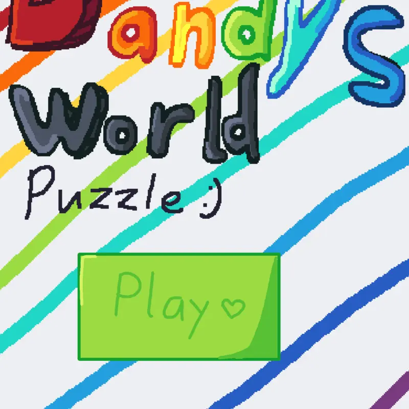 My dandys world puzzle yay :D by @Lunarstorm