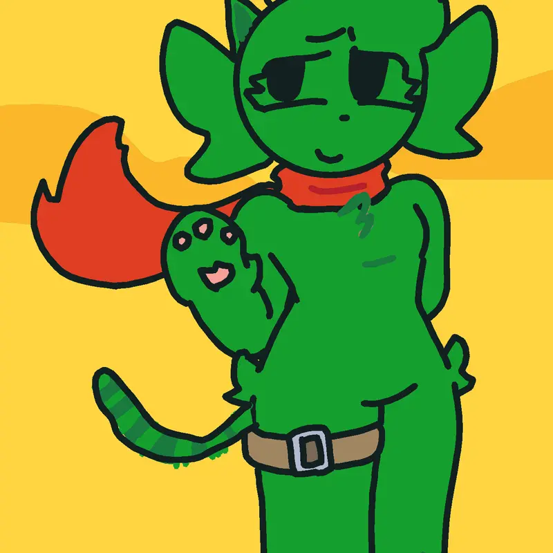 My oc. Yes by @glorpyyy