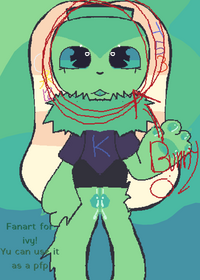 FANART FOR IVY!!!! <3333 🤭❤❤❤
