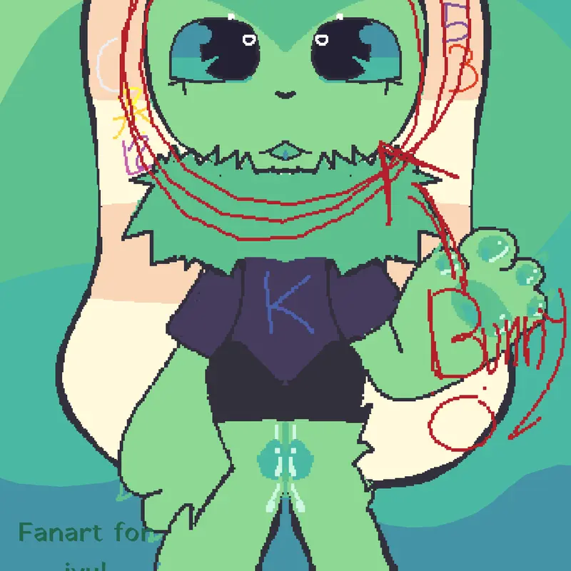 FANART FOR IVY!!!! <3333 🤭❤❤❤ by @cosma_berry