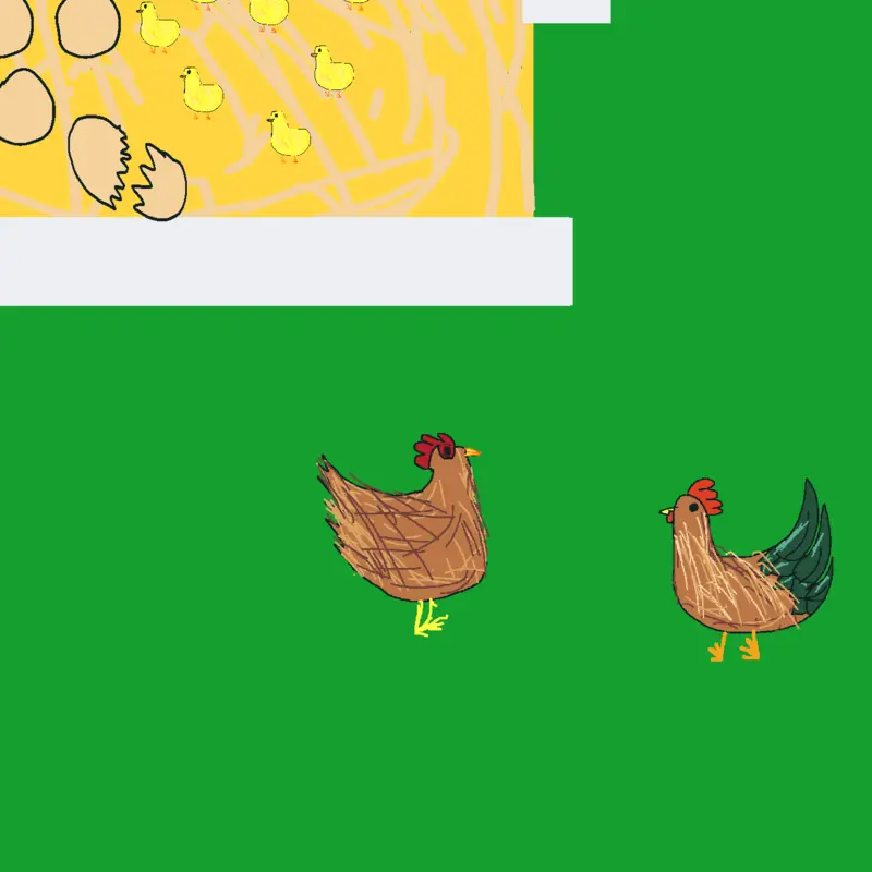 Chicken Family (Alpha): New Update 🐄 by @Pigeon2017