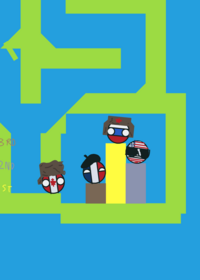 Country balls:marble race!