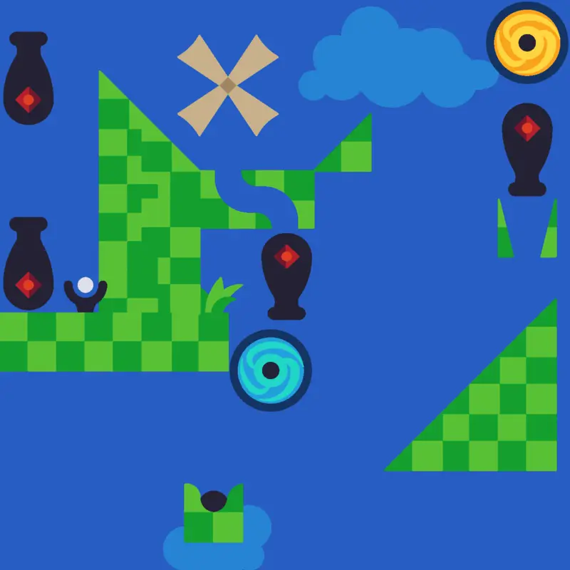 Impossible to get hole in one by @pumpkin_killer