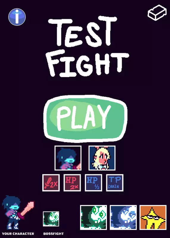 The Test Enemy Battle by @Blork