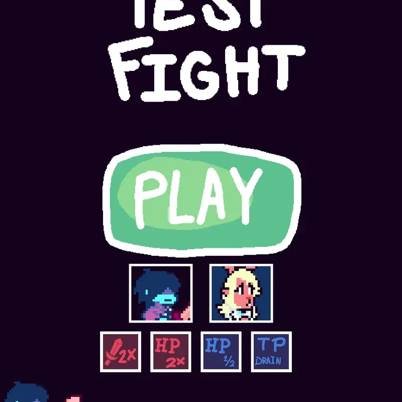 The Test Enemy Battle by @Blork