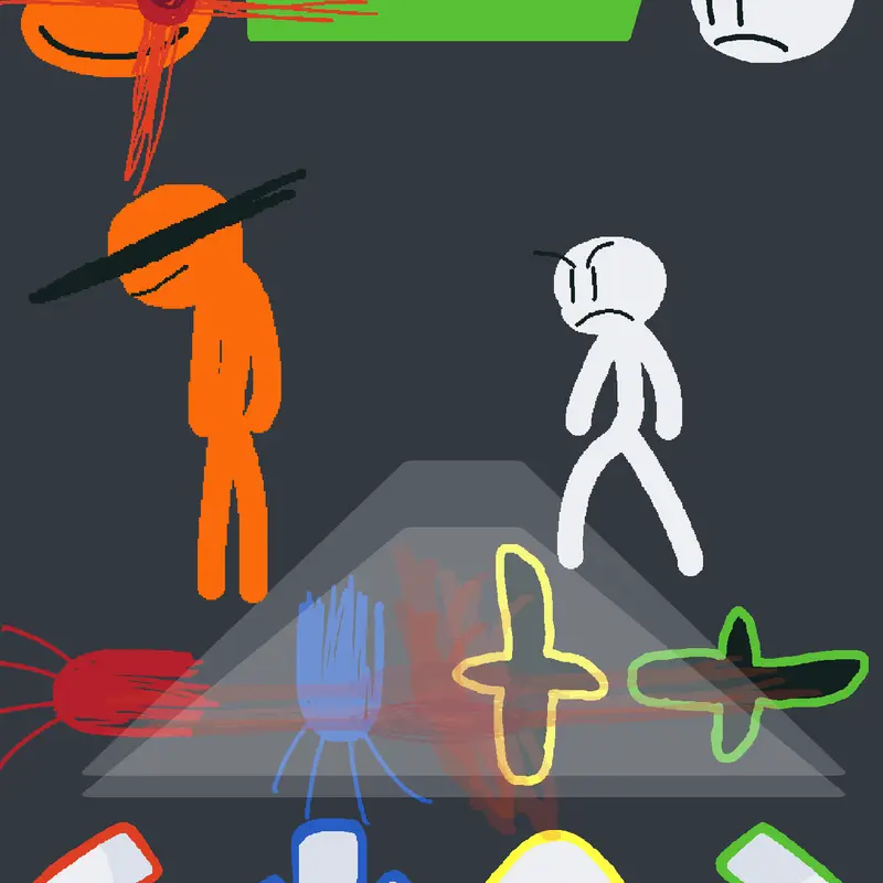 Stickman horror by @MariahRomero