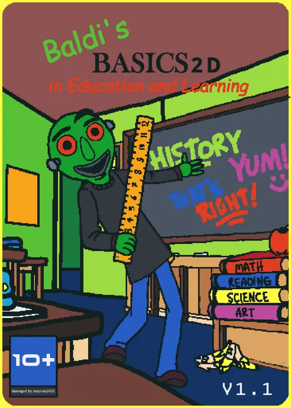 📗 Baldi's Basics 2D by @maycon3000