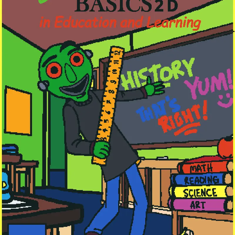 📗 Baldi's Basics 2D by @maycon3000