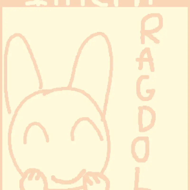 Intern ragdoll! by @Beemiel